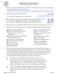 SBA Form 1244 Application for Section 504 Loans, Page 14