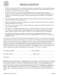 SBA Form 1244 Application for Section 504 Loans, Page 20