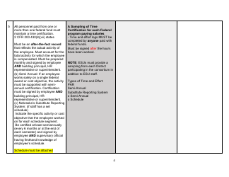 Monitoring Guide Checklist - American Rescue Plan - Homeless Children &amp; Youth - Nebraska, Page 4