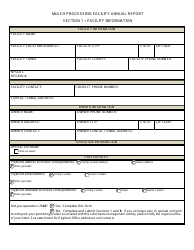 Registered or Permitted Facility Annual Report - Mulch Processing Facility - New York, Page 2