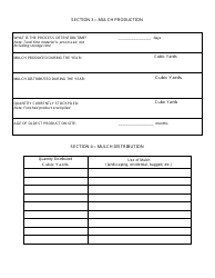 Registered or Permitted Facility Annual Report - Mulch Processing Facility - New York, Page 4