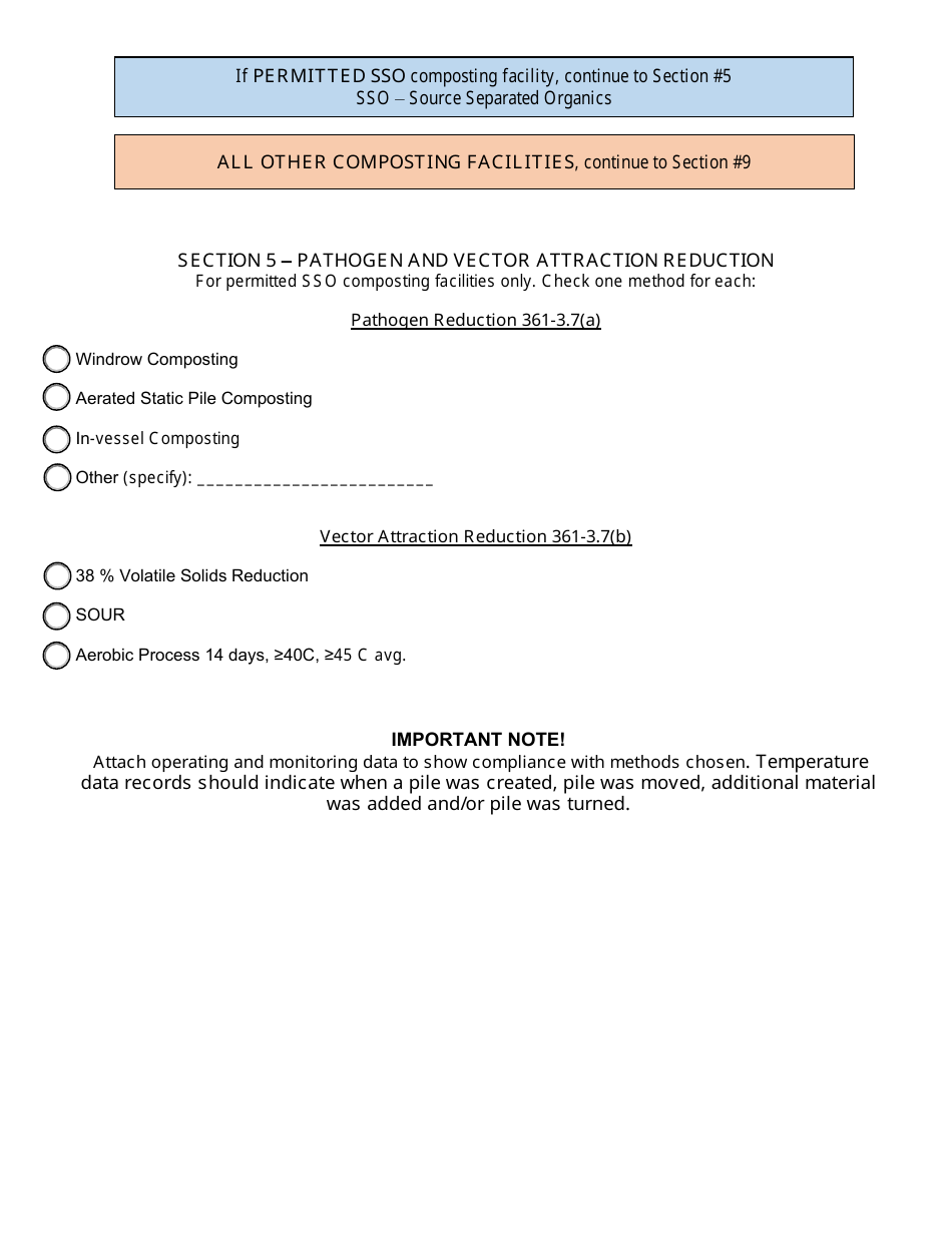 Registered or Permitted Facility Annual Report - Composting - New York, Page 5