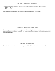 Registered or Permitted Facility Annual Report - Composting - New York, Page 8
