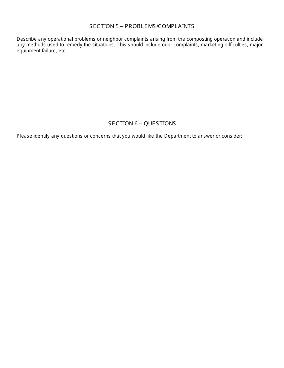 Registered Facility Annual Report - Other Organics Recycling - New York, Page 4