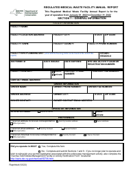 Regulated Medical Waste Facility Annual Report - New York