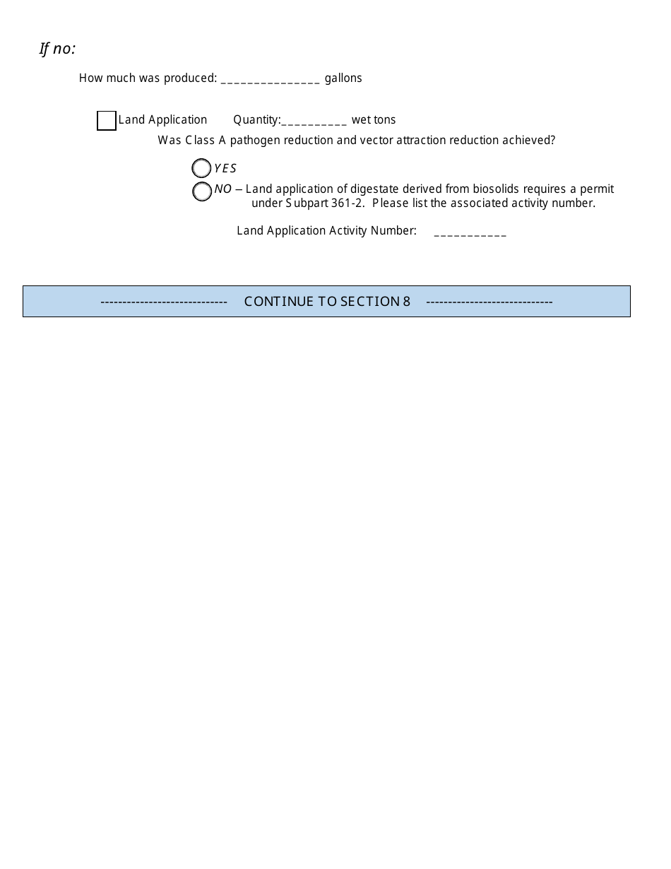 Permitted Facility Annual Report - Anaerobic Digester - New York, Page 7