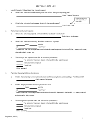 Long Island Landfill Annual/Quarterly Report - New York, Page 2