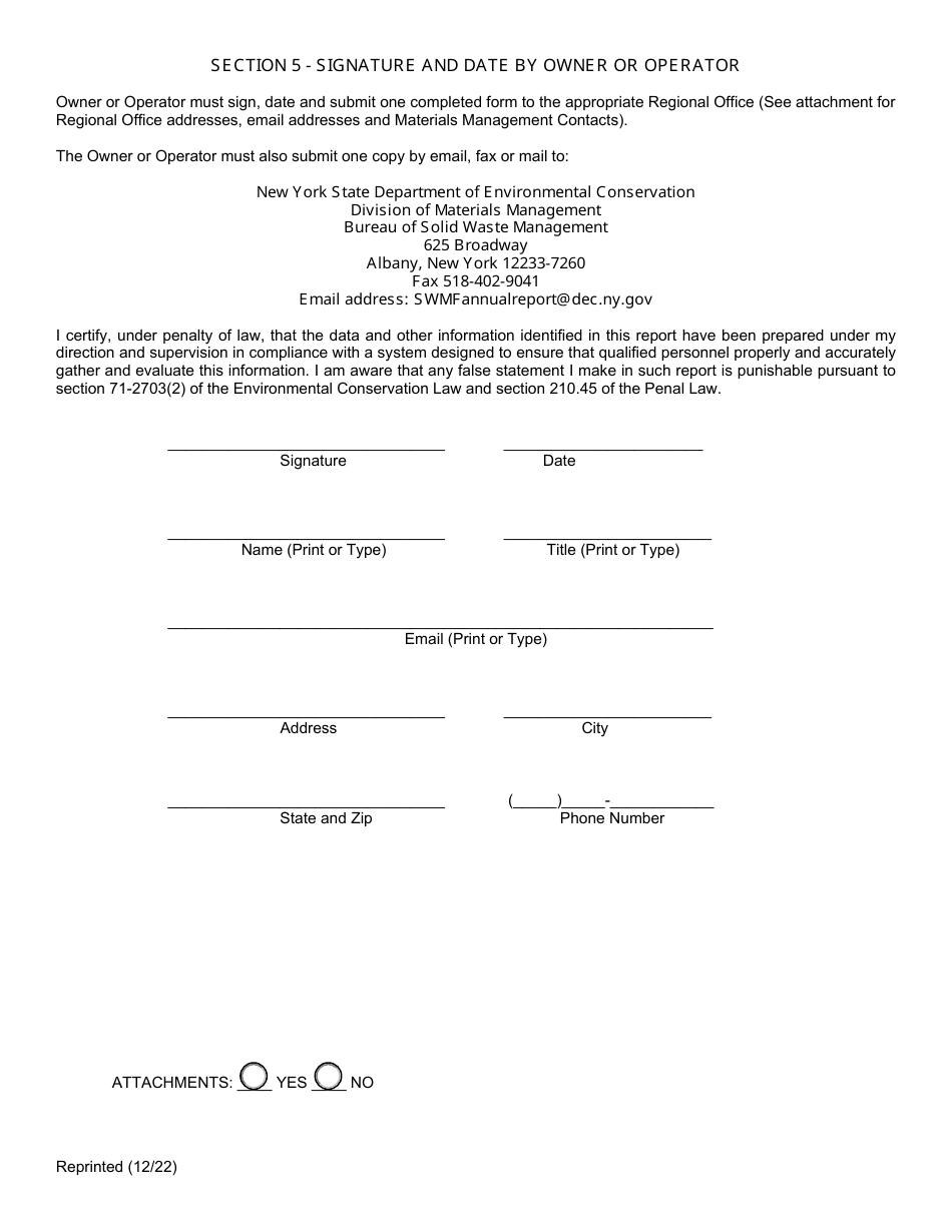Scrap Metal Processors Annual Report - New York, Page 4
