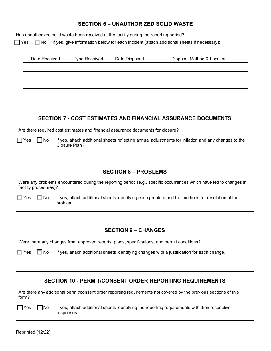 Permitted Cd Debris Handling and Recovery Facility Annual Report - New York, Page 11