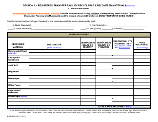 Registered Transfer Facility Annual Report - New York, Page 7