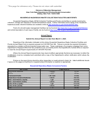 Household Hazardous Waste Collection Event Annual Report - New York, Page 6
