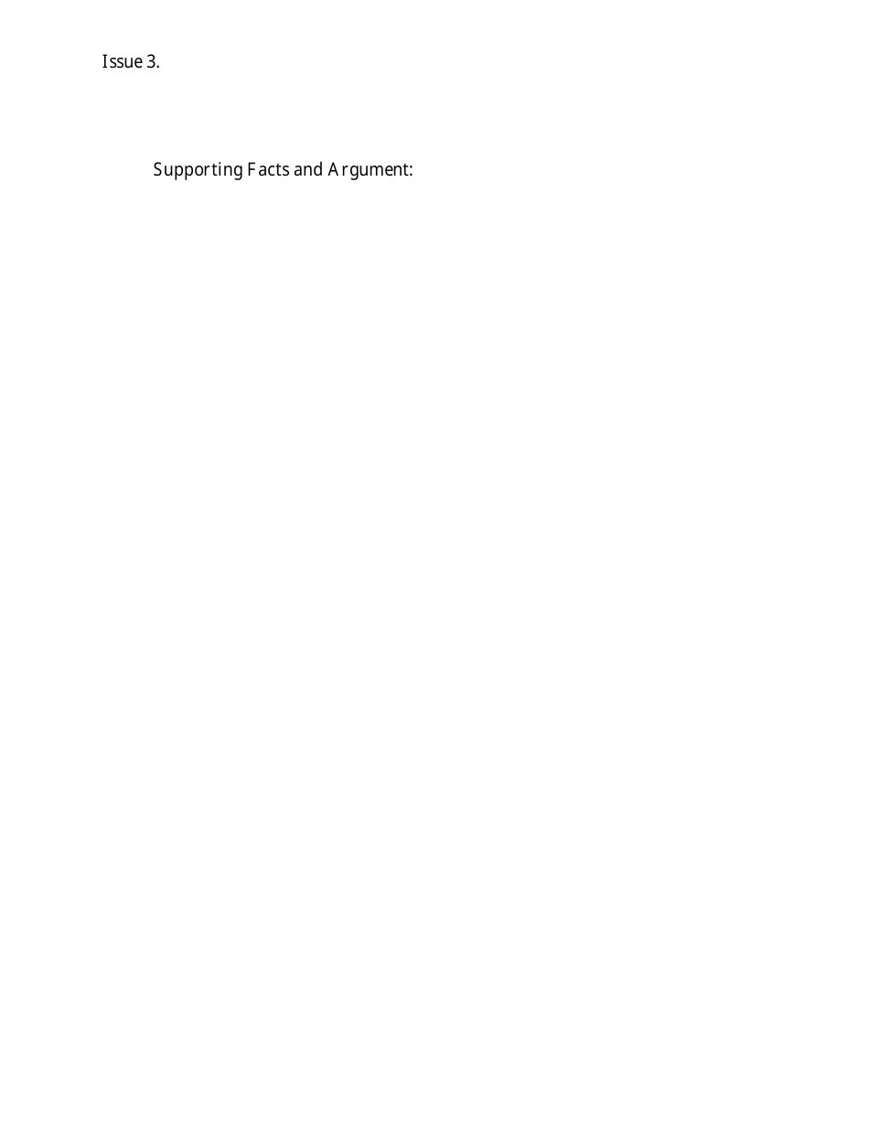 Informal Brief of the Appellant - Criminal - Maryland, Page 3