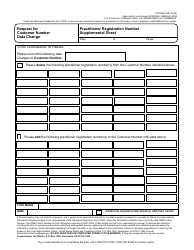 Form PTO/SB/124 Request for Customer Number Data Change, Page 2