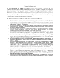 Form USPTO/SB/460 Notification of Loss of Micro Entity Status, Page 3
