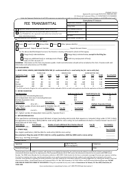 Document preview: Form PTO/SB/17 Fee Transmittal