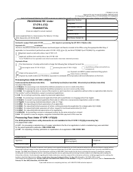 Document preview: Form PTO/SB/17I Processing Fee Under 37 Cfr 1.17(I) Transmittal