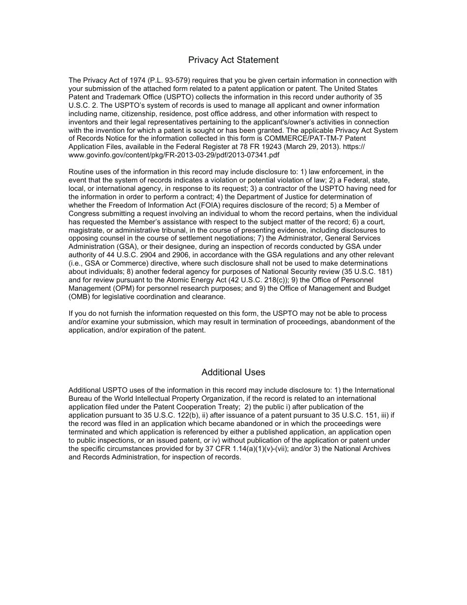 Form PTO / AIA / 09 Plant Patent Application (35 U.s.c. 161) Declaration (37 Cfr 1.162), Page 3
