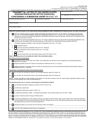 Form PTO-1390 Transmittal Letter to the U.S. Designated/Elected Office (Do/Eo/US) Concerning a Submission Under 35 U.s.c. 371