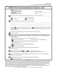 Document preview: Form PTO/SB/57 Request for Ex Parte Reexamination Transmittal Form