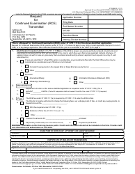 Document preview: Form PTO/SB/30 Request for Continued Examination (Rce) Transmittal