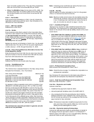 Instructions for Form BFC-1 Corporation Business Tax Return for Banking and Financial Corporations - New Jersey, Page 5