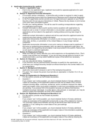 Form DBPR BCAIB3 Application for Provisional Certificate - Inspectors and Plans Examiners - Florida, Page 3