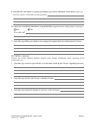 Form CAO GC9-6 Proposed Guardianship Care Plan - Idaho, Page 3