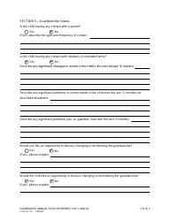 Form CAO GC9-5 Guardian&#039;s Annual Status Report for a Minor - Idaho, Page 5