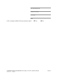 Form CAO GC9-3 Conservator's Accounting for Small Estates Under $50,000 - Idaho, Page 6