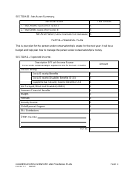 Form CAO GC9-1 Conservator&#039;s Inventory and Financial Plan - Idaho, Page 6