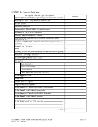 Form CAO GC9-1 Conservator&#039;s Inventory and Financial Plan - Idaho, Page 7