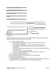 Document preview: Form CAO GC9-2 Conservator's Accounting - Idaho