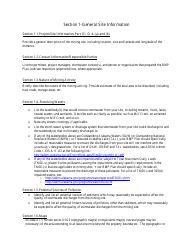 Instructions for Small Noncoal/Nonmetallic Mining Best Management Practices Plan (Bmp Plan) - Alabama, Page 2