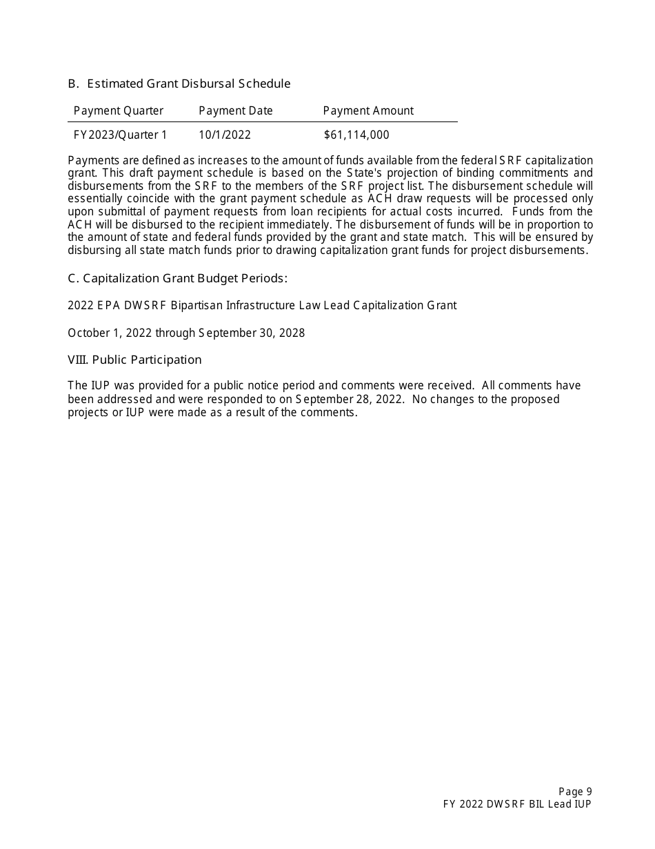 ADEM Form 370 Drinking Water State Revolving Fund Preapplication - Alabama, Page 9