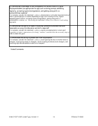 Form DMAS P237 Virginia Individual Developmental Disability Eligibility Survey - Adult Type - Virginia, Page 14
