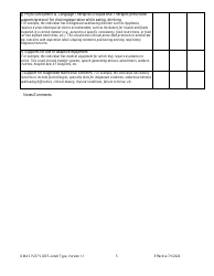 Form DMAS P237 Virginia Individual Developmental Disability Eligibility Survey - Adult Type - Virginia, Page 5