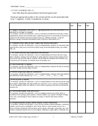 Form DMAS P237 Virginia Individual Developmental Disability Eligibility Survey - Adult Type - Virginia, Page 7