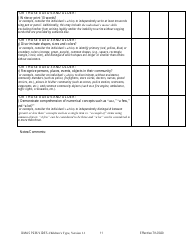 Form DMAS P236 Virginia Individual Developmental Disabilities Eligibility Survey - Children&#039;s Type - Virginia, Page 11
