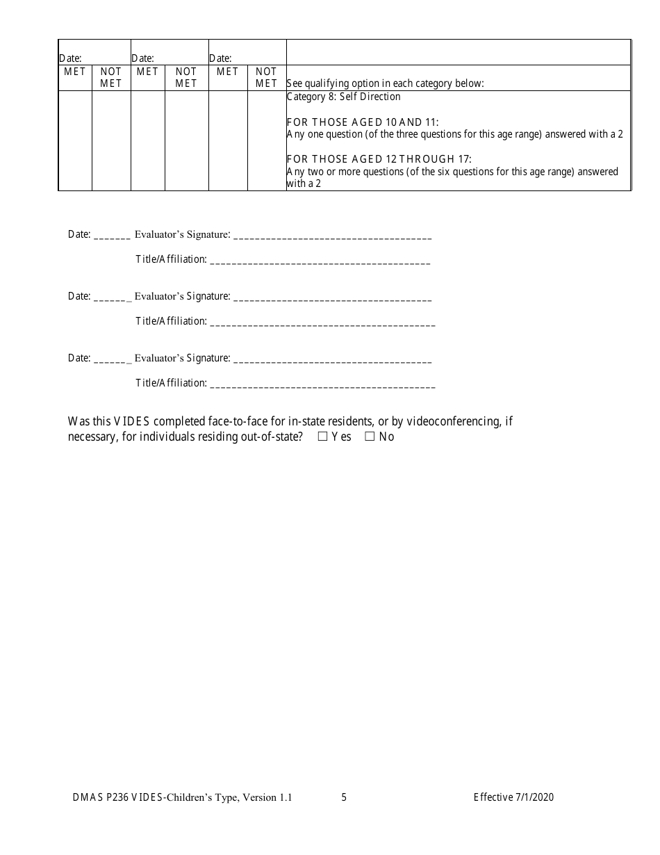 Form DMAS P236 - Fill Out, Sign Online and Download Printable PDF ...