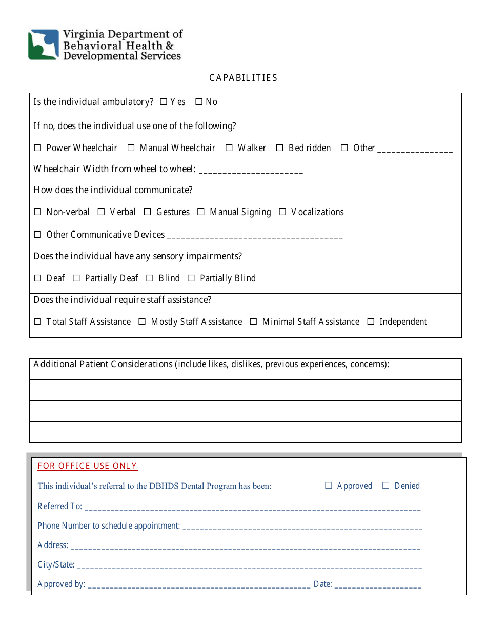 Referral for Dental Services - Virginia, Page 4