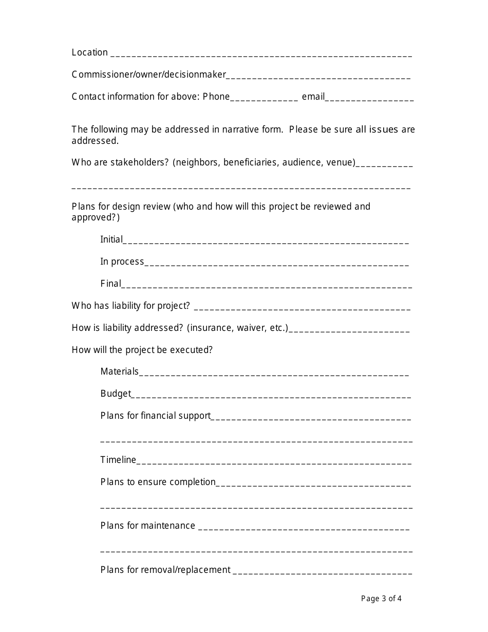 Public Art  Mural Application - City of Bethlehem, Pennsylvania, Page 3