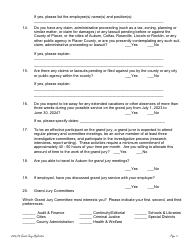 Prospective County Grand Jury Nominee Application - County of Placer, California, Page 3