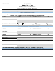 Form PPB-3 Pistol/Revolver/Semi-automatic Rifle License Application - New York, Page 2