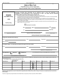 Form PPB-3 Pistol/Revolver/Semi-automatic Rifle License Application - New York, Page 4