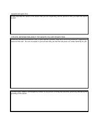 Uniform Form for Petitions for Waivers From Administrative Rules - Iowa, Page 2