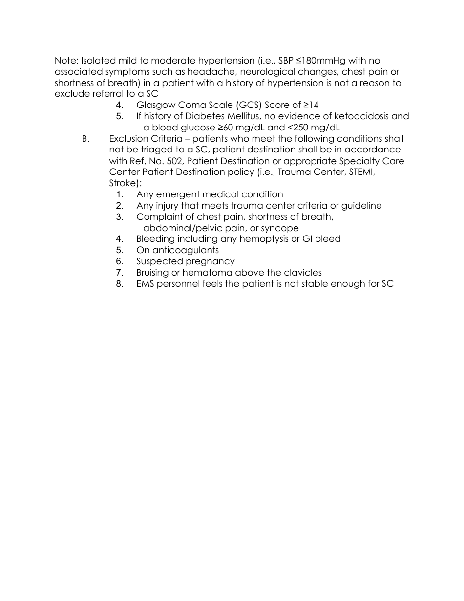 Triage to Alternate Destination Toolkit Appendix - California, Page 12