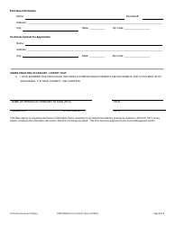 Form OG-02 Application for Lease Road Oiling - Illinois, Page 4