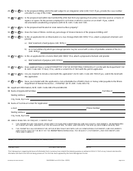 Form OG-10 Permit Application to Drill, Deepen, or Convert a Well - Illinois, Page 5