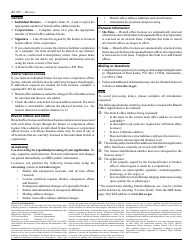 Form RE203 Branch Office Application - California, Page 2