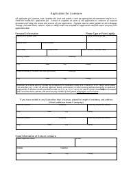 Application for out of State License - Massage Therapy - Arkansas, Page 2
